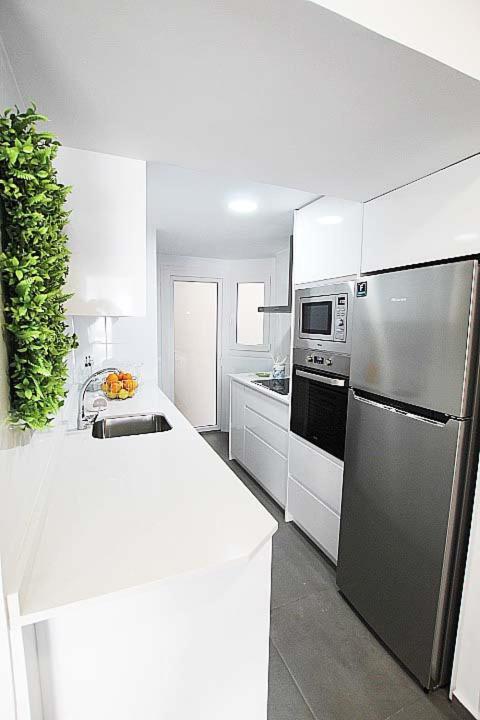 Ferienwohnung Apartamento Primera Linea Playa Centro De Guardamar Guardamar del Segura Exterior foto
