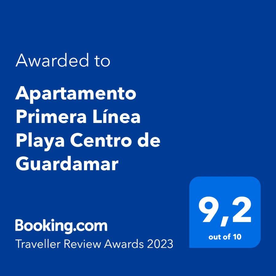 Ferienwohnung Apartamento Primera Linea Playa Centro De Guardamar Guardamar del Segura Exterior foto